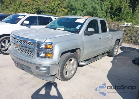 2014 Chevrolet Silverado C1500 Lt из США, поврежденный, VIN 1GCRCREC8EZ207437